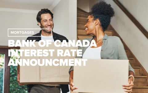 BANK OF CANADA INTEREST RATE ANNOUNCEMENT